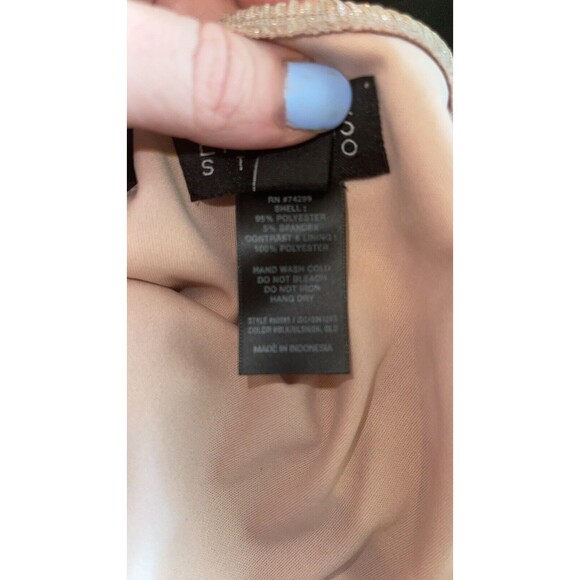 Enfocus Studio Dress. Ladies Size 12. Taupe And Black. - Picture 11 of 11